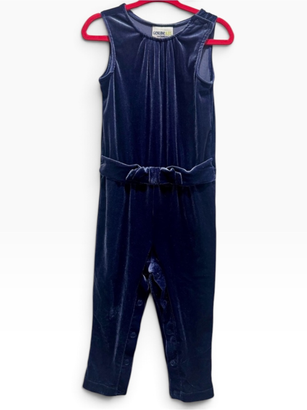 Genuine Kids OshKosh Navy Velvet Toddler
Jumpsuit Romper 2T